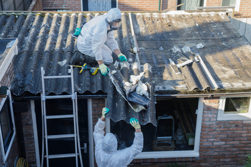 Chantier de désamiantage